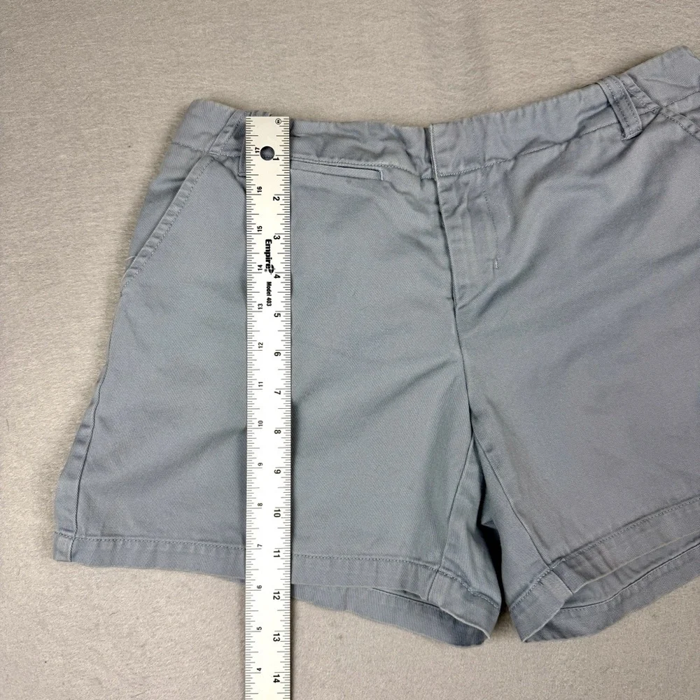 J.Crew Women’s Gray Chino Shorts Size 2 Mid Rise